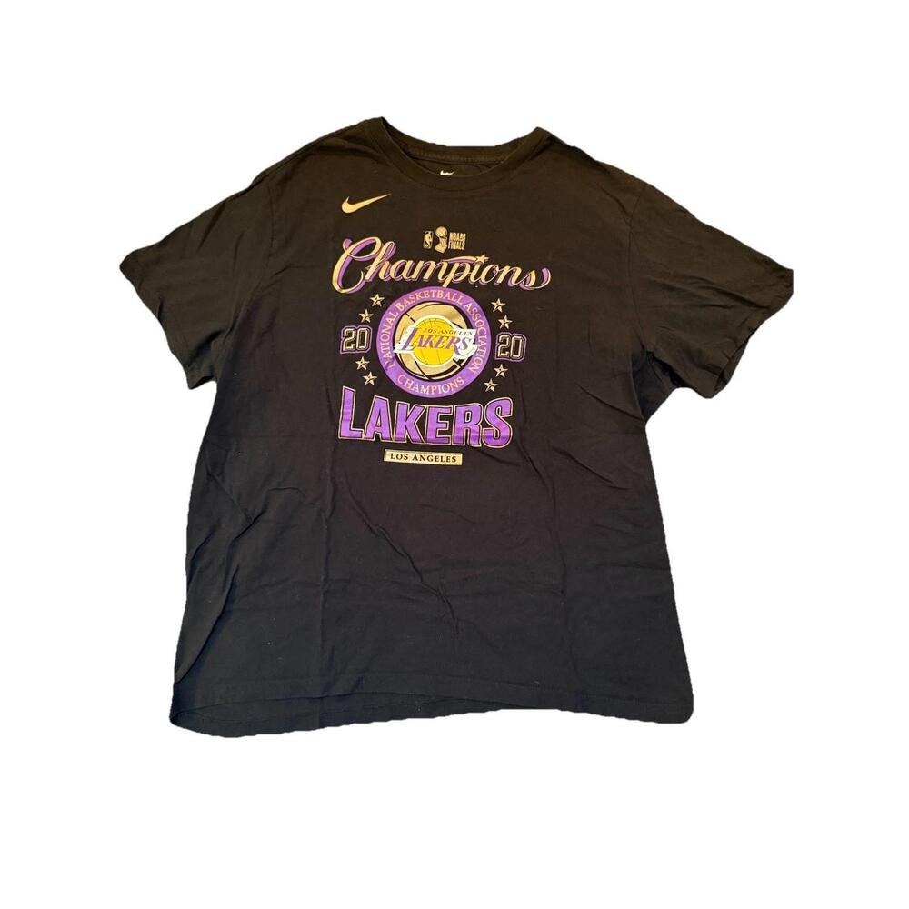 Los Angeles Lakers Nba Finals Champions Basketball T-Shirt Mens 2Xl
